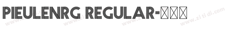 PIEULENRG REGULAR字体转换